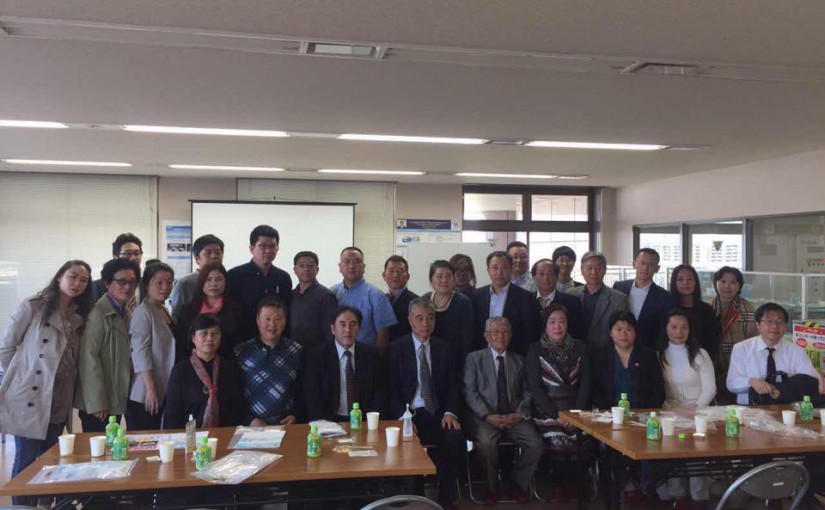 中国漢方新技術協会の30名の日本訪問団が来社しました